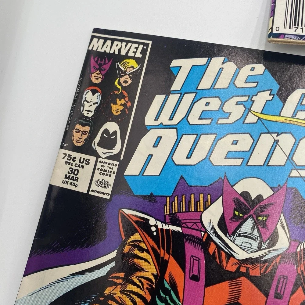 The West Coast‎ Avengers Comic Book Collection Lot 10 Issues Marvel SEE ALL PICS
